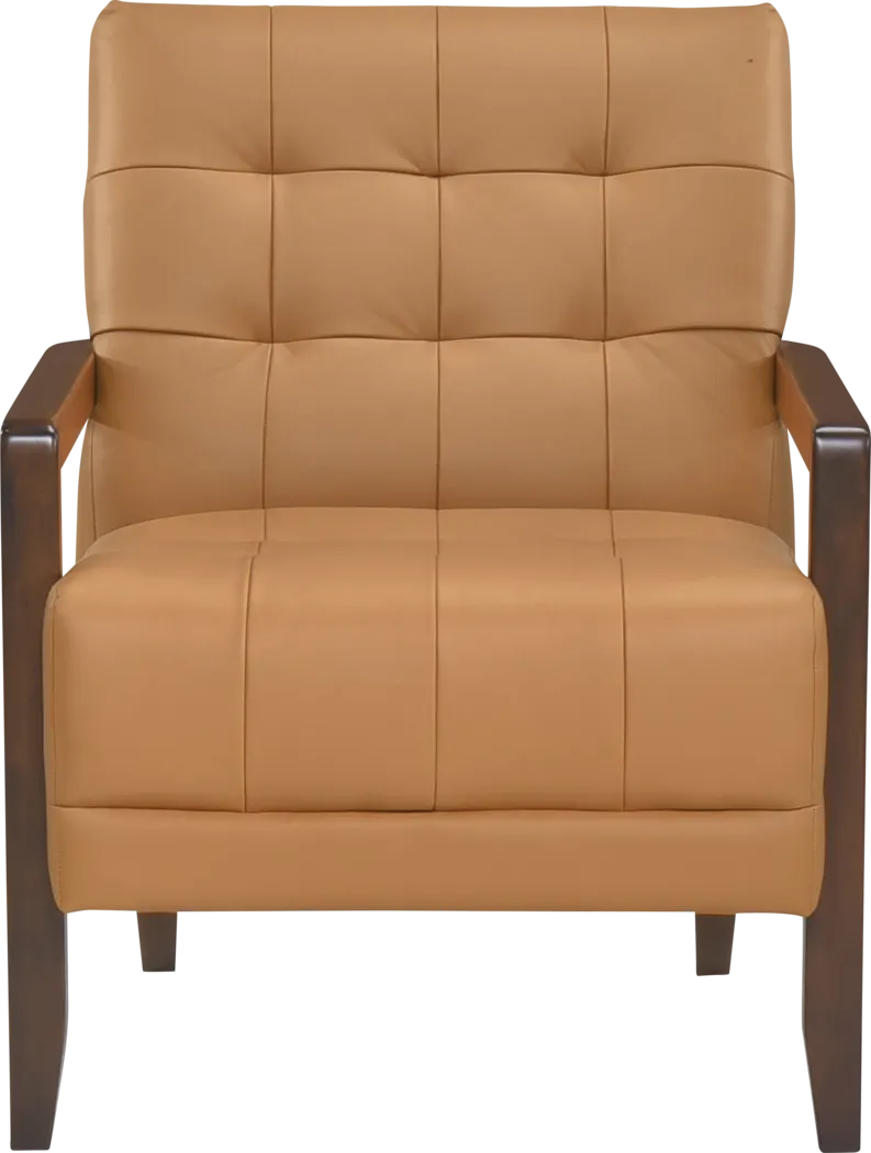 Aeden Orange Accent Chair - Thumbnail - Image 7