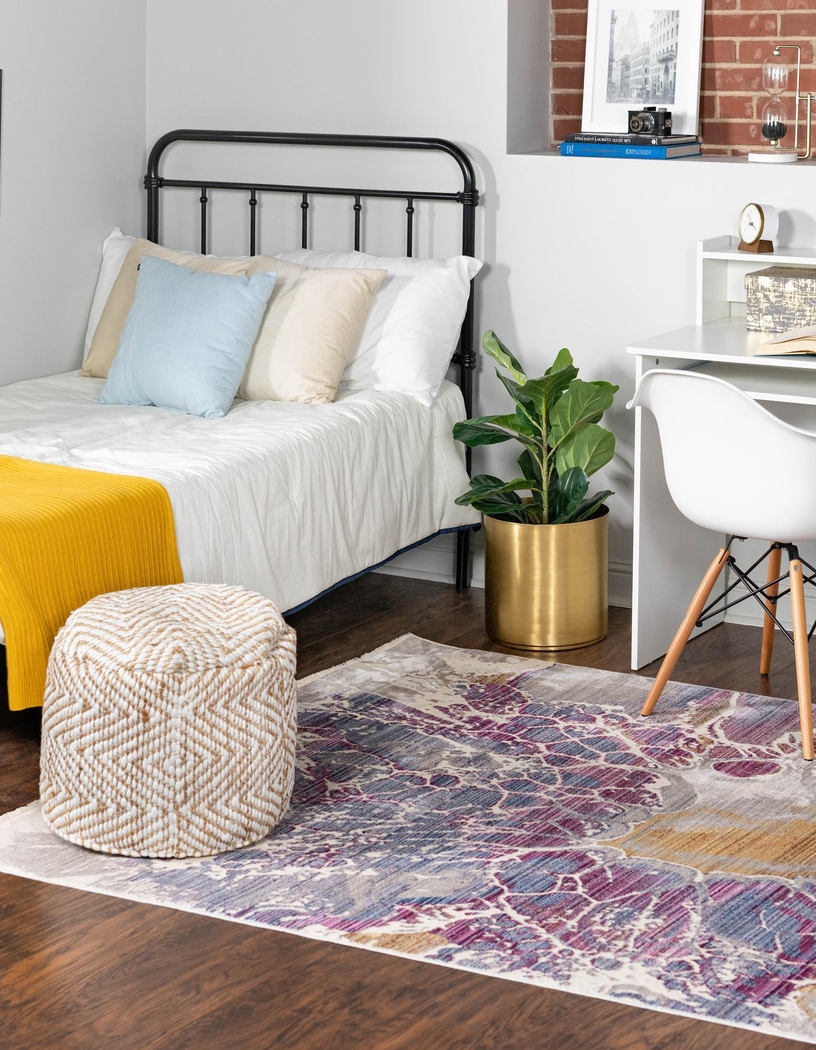 Aedinia Purple 9' x 11'8 Rug - Thumbnail - Image 3