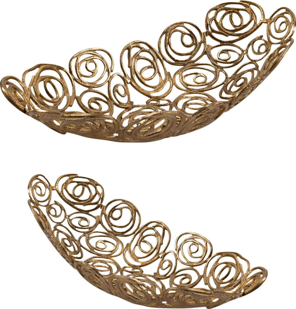 Aednah Gold Bowl - Thumbnail - Image 3