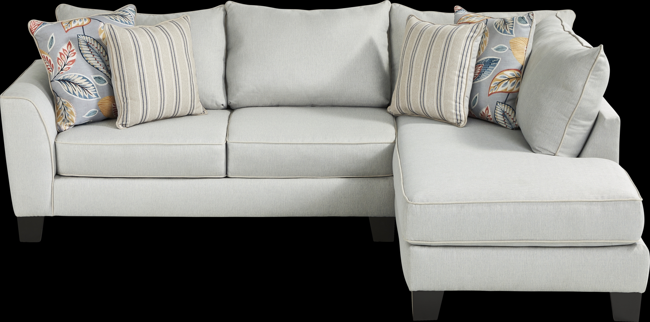 Aegean Place Bluestone 5 Pc Sectional Living Room - Thumbnail - Image 3