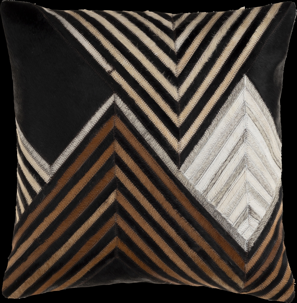 Aeknu I Black Accent Pillow - Thumbnail - Image 1