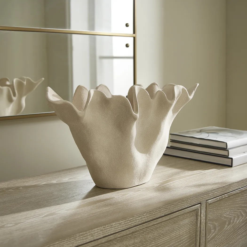 Aelia White Outdoor Bowl - Thumbnail - Image 2