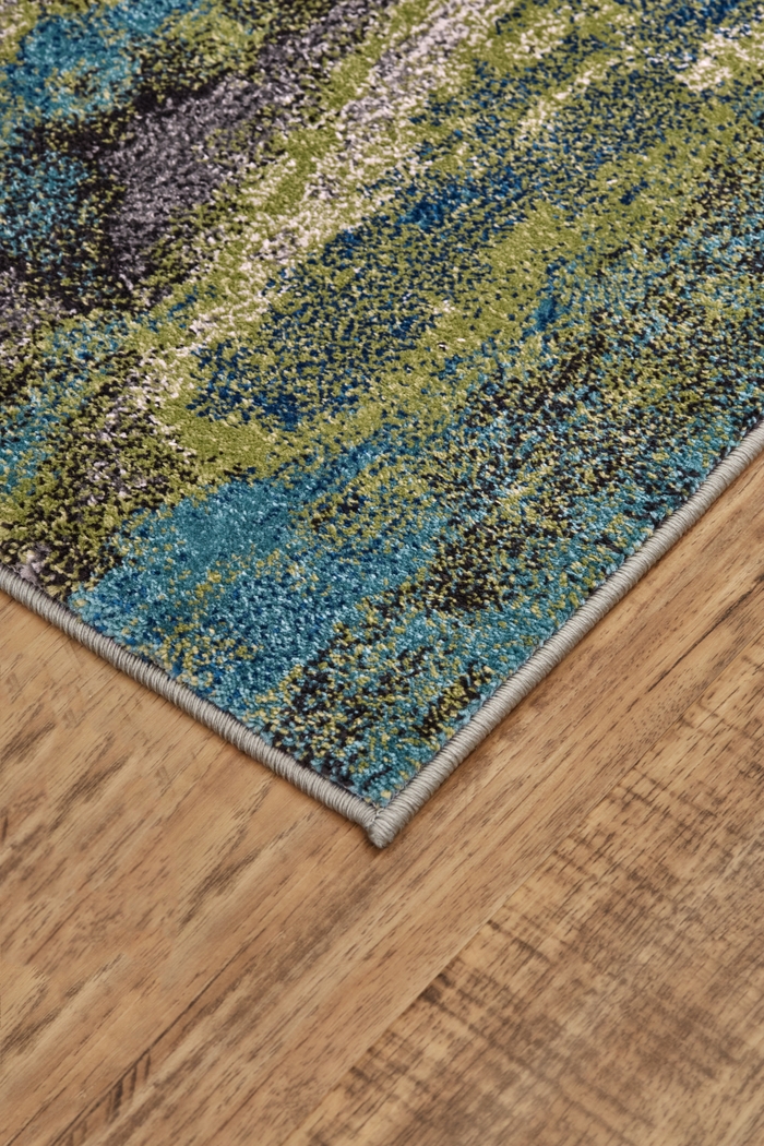 Aella Green 5' x 8' Rug - Thumbnail - Image 4