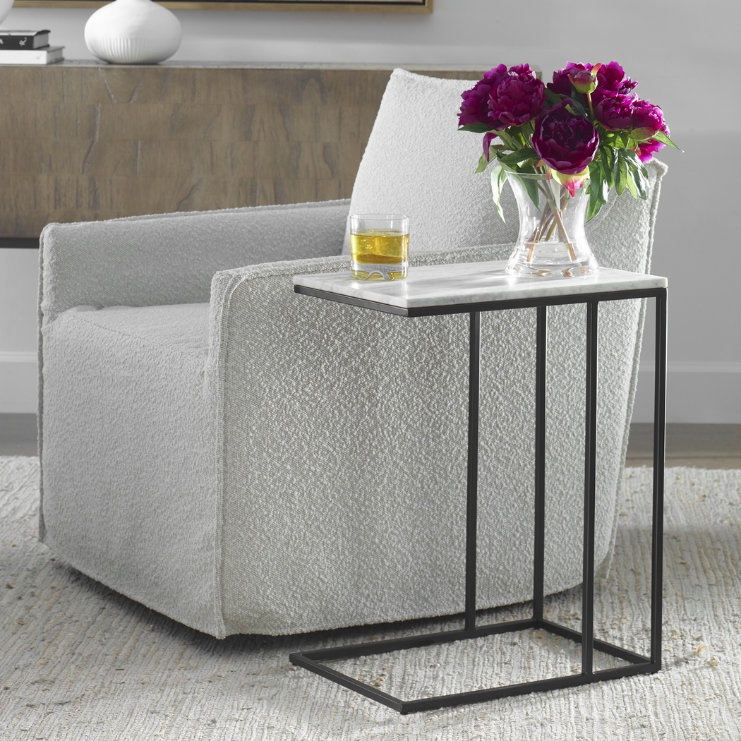 Aellana Black Accent Table - Thumbnail - Image 2