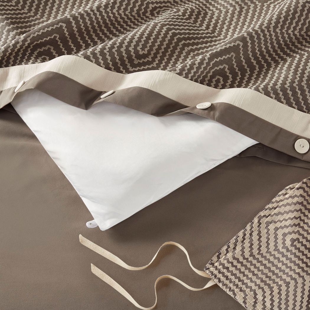 Aellice Gray King Comforter Set - Thumbnail - Image 5