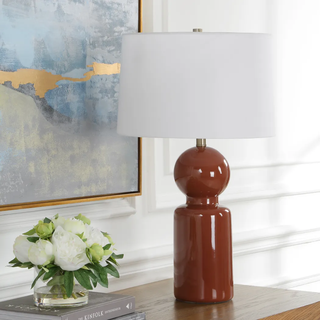 Aeneas Red Lamp - Image 2