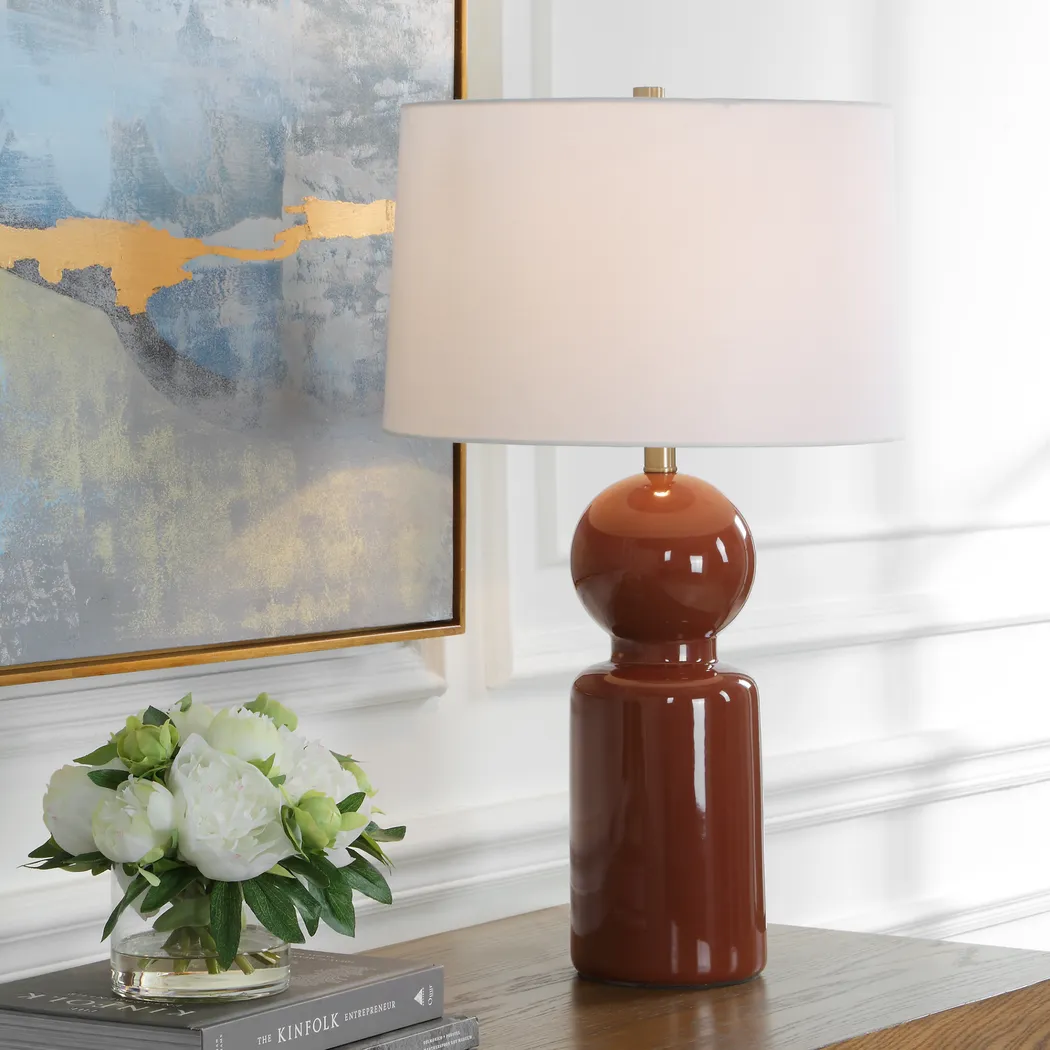Aeneas Red Lamp - Image 3