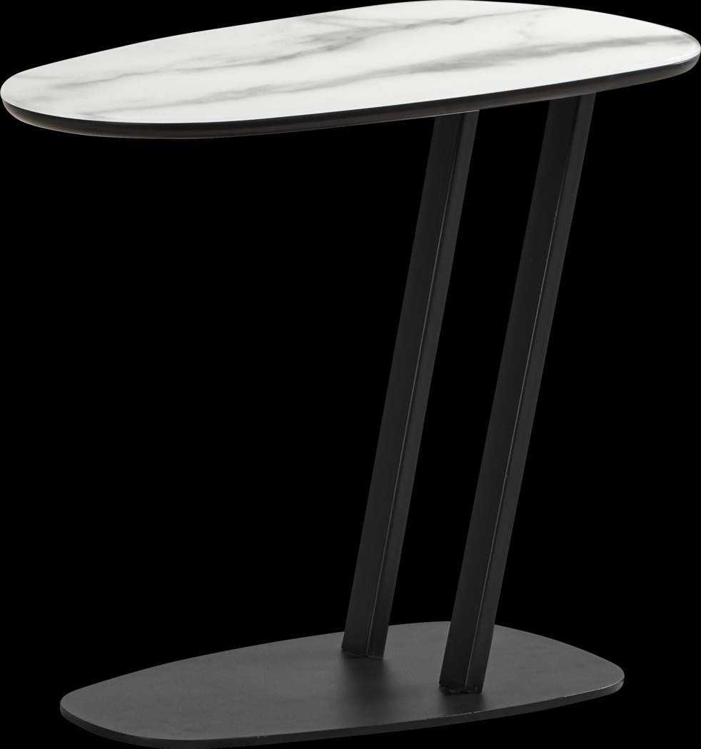 Aeon Black End Table - Thumbnail - Image 1