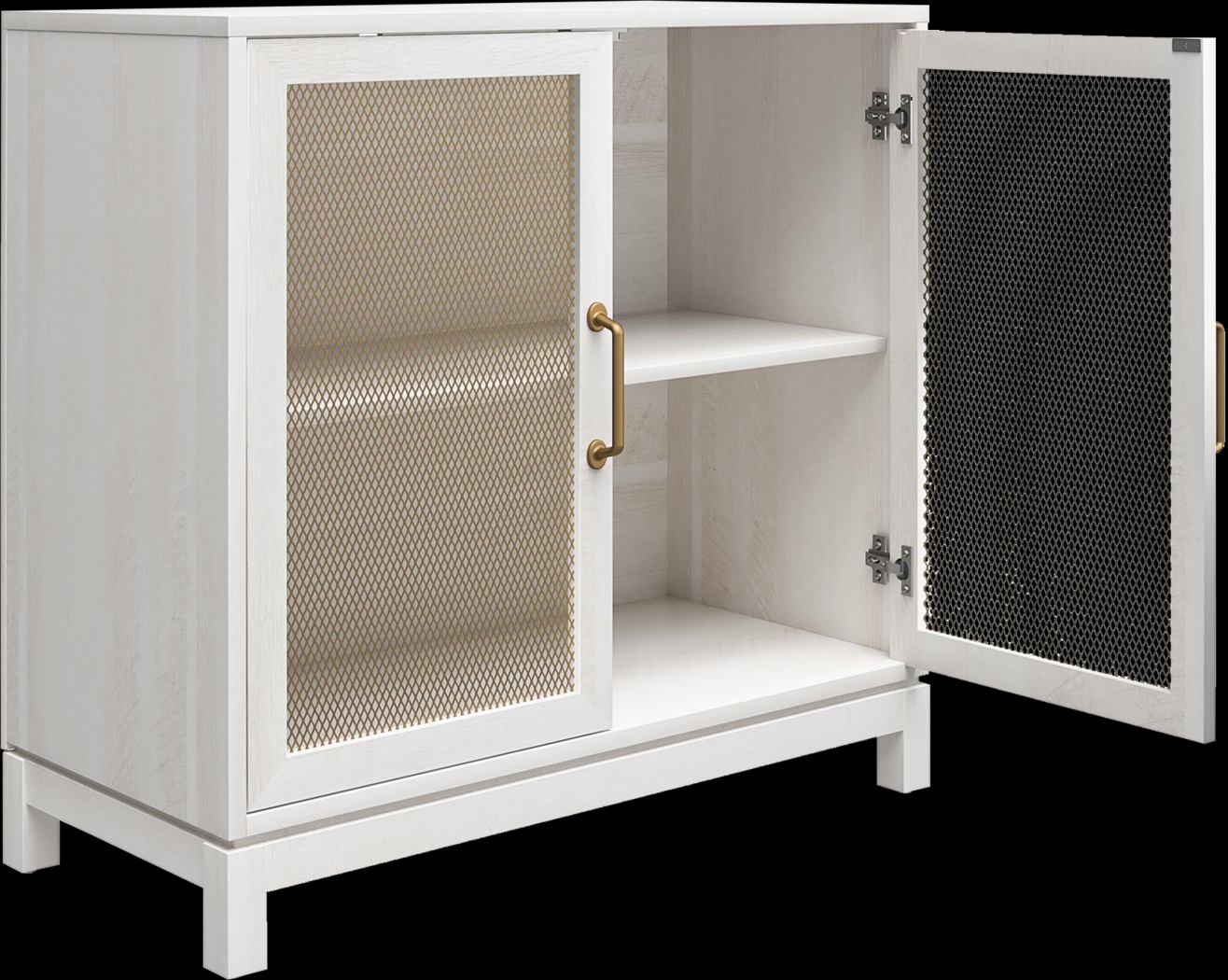 Aepena Ivory Accent Cabinet - Thumbnail - Image 8