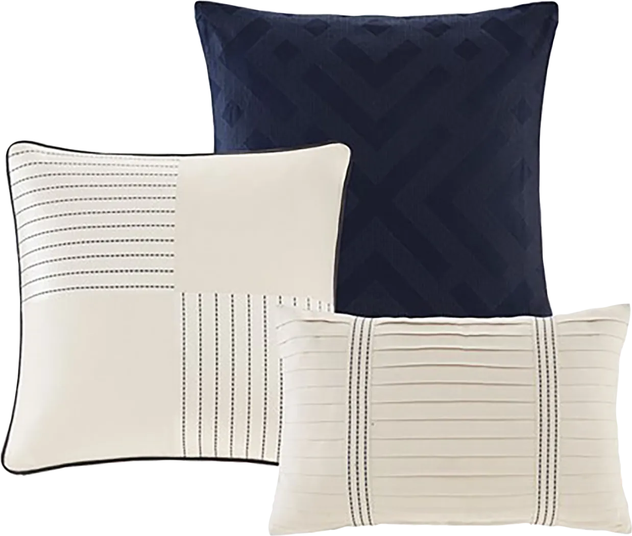 Aera Blue Queen Comforter Set - Thumbnail - Image 11