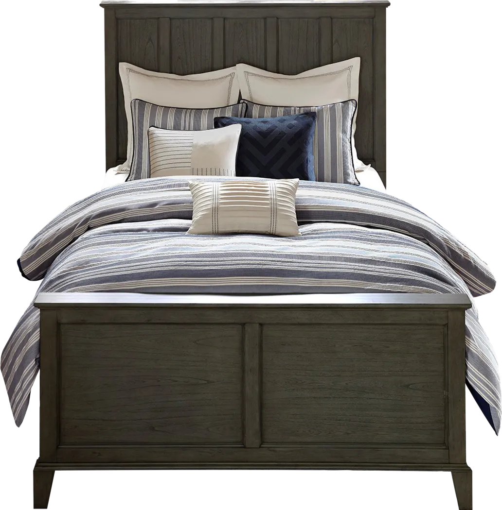 Aera Blue Queen Comforter Set - Thumbnail - Image 1