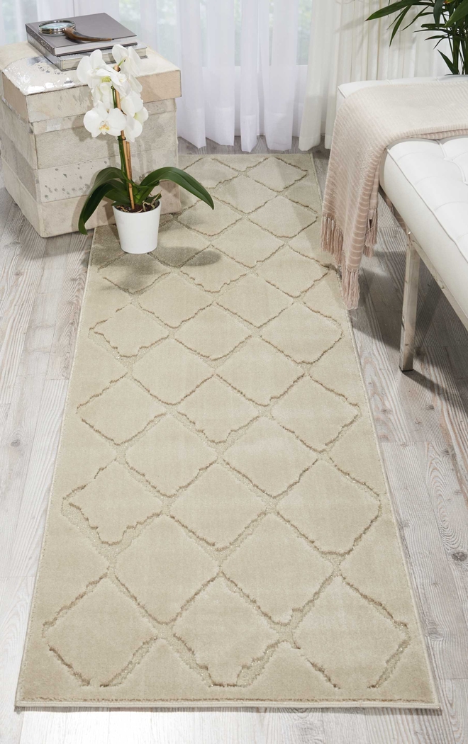 Aerilyn Ivory 2'2 x 7'6 Runner Rug - Thumbnail - Image 4