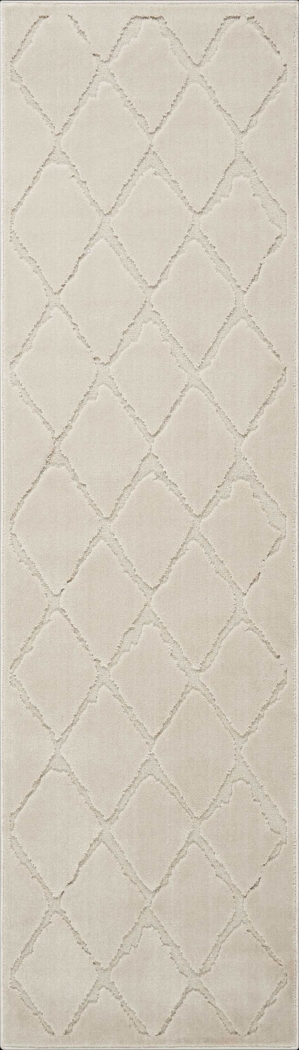 Aerilyn Ivory 2'2 x 7'6 Runner Rug - Thumbnail - Image 1