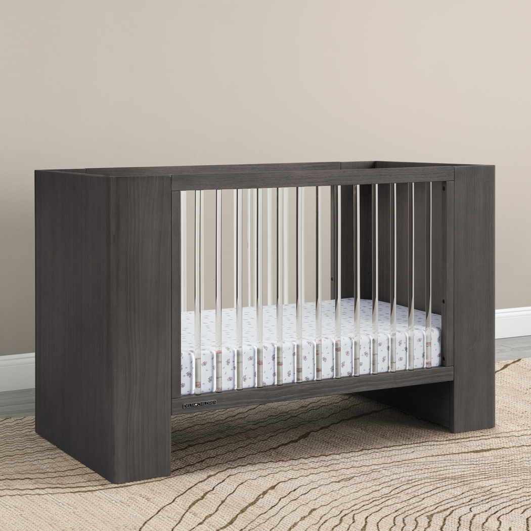 Kids Aerin Gray Convertible Crib - Thumbnail - Image 3