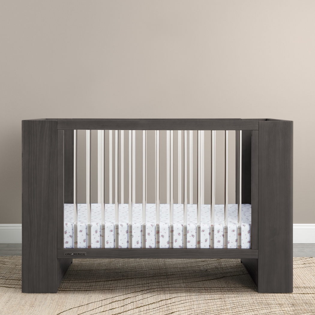 Kids Aerin Gray Convertible Crib - Thumbnail - Image 4