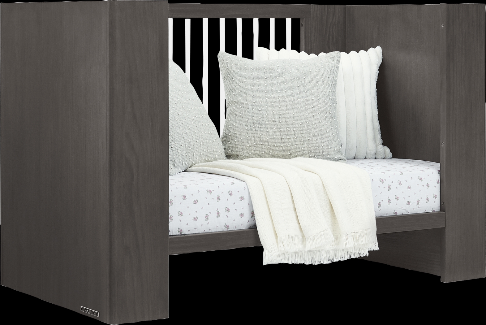 Kids Aerin Gray Convertible Crib - Thumbnail - Image 9