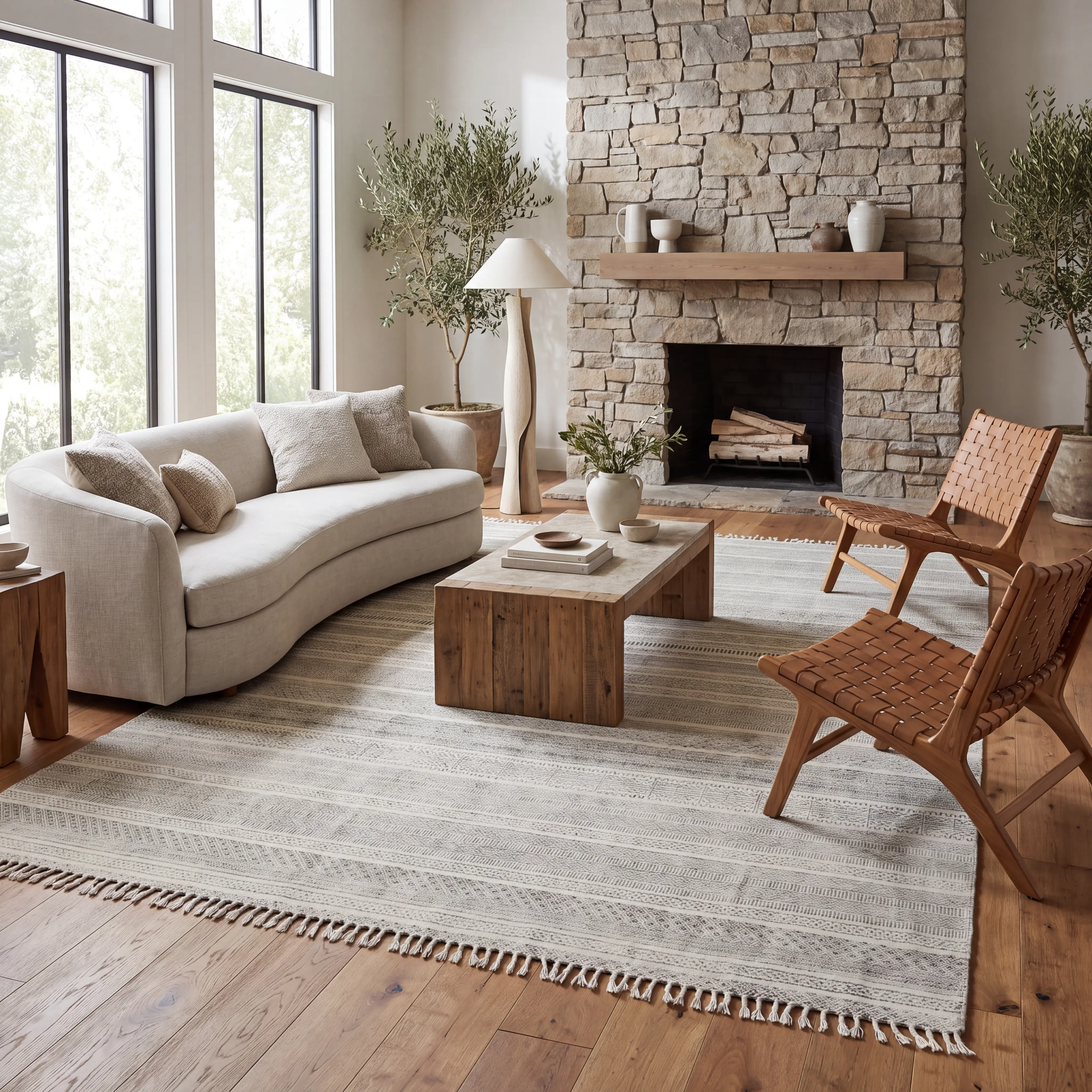 Aethen Charcoal 7'6 x 10' Rug - Thumbnail - Image 2
