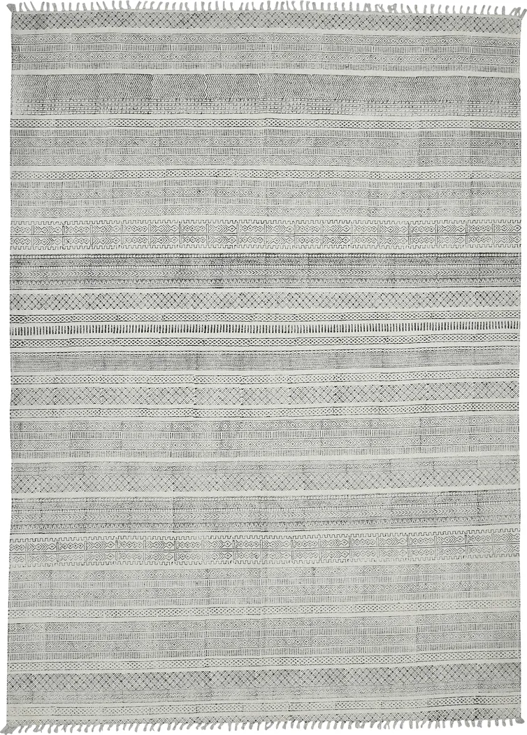 Aethen Charcoal 8'6 x 12' Rug - Thumbnail - Image 1