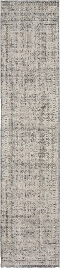 Afeni Beige 2'3 x 12' Runner Rug - Thumbnail - Image 1