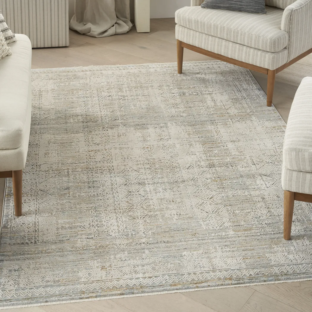 Afeni Beige 8'6 x 11'4 Rug - Thumbnail - Image 2