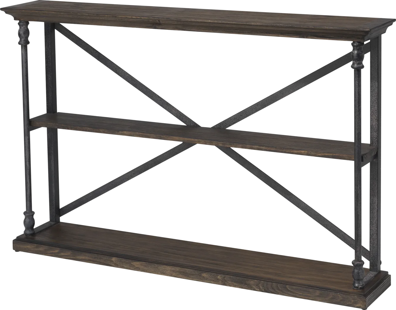 Aferia Brown Sofa Table - Thumbnail - Image 1