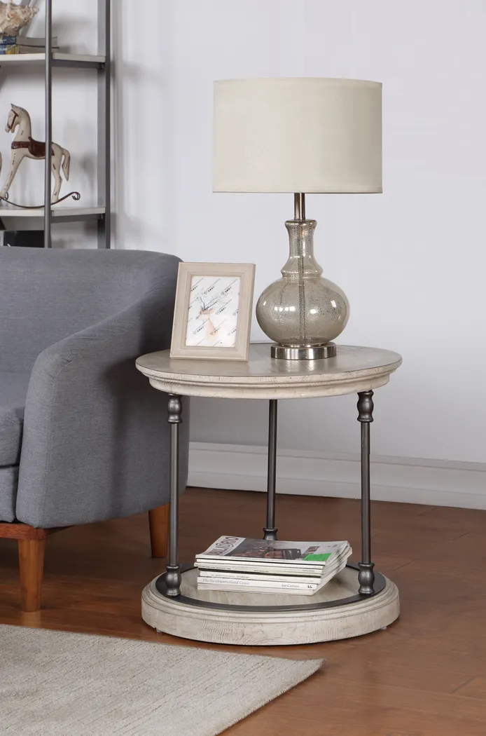 Aferia Sand End Table - Thumbnail - Image 4
