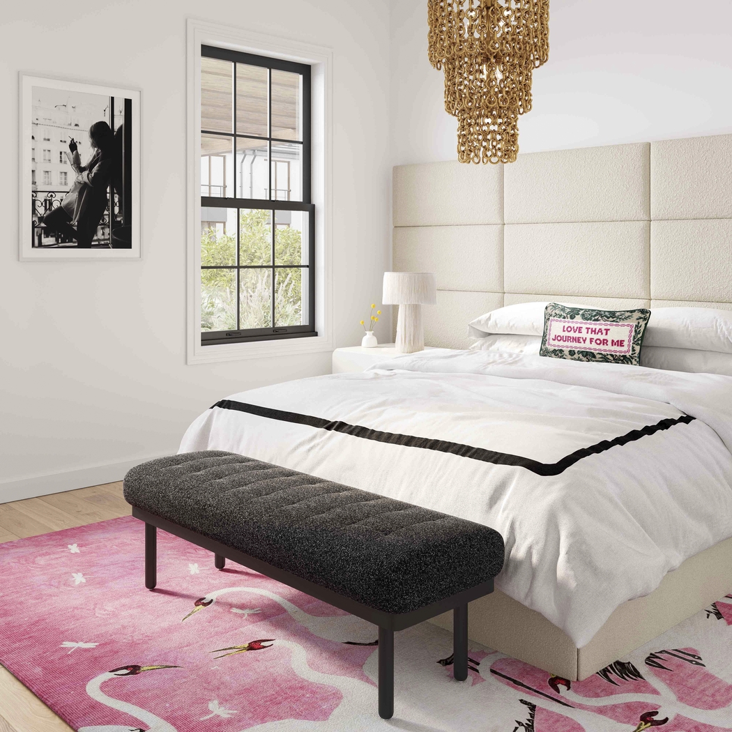 Afflerbaugh Black Bench - Thumbnail - Image 2