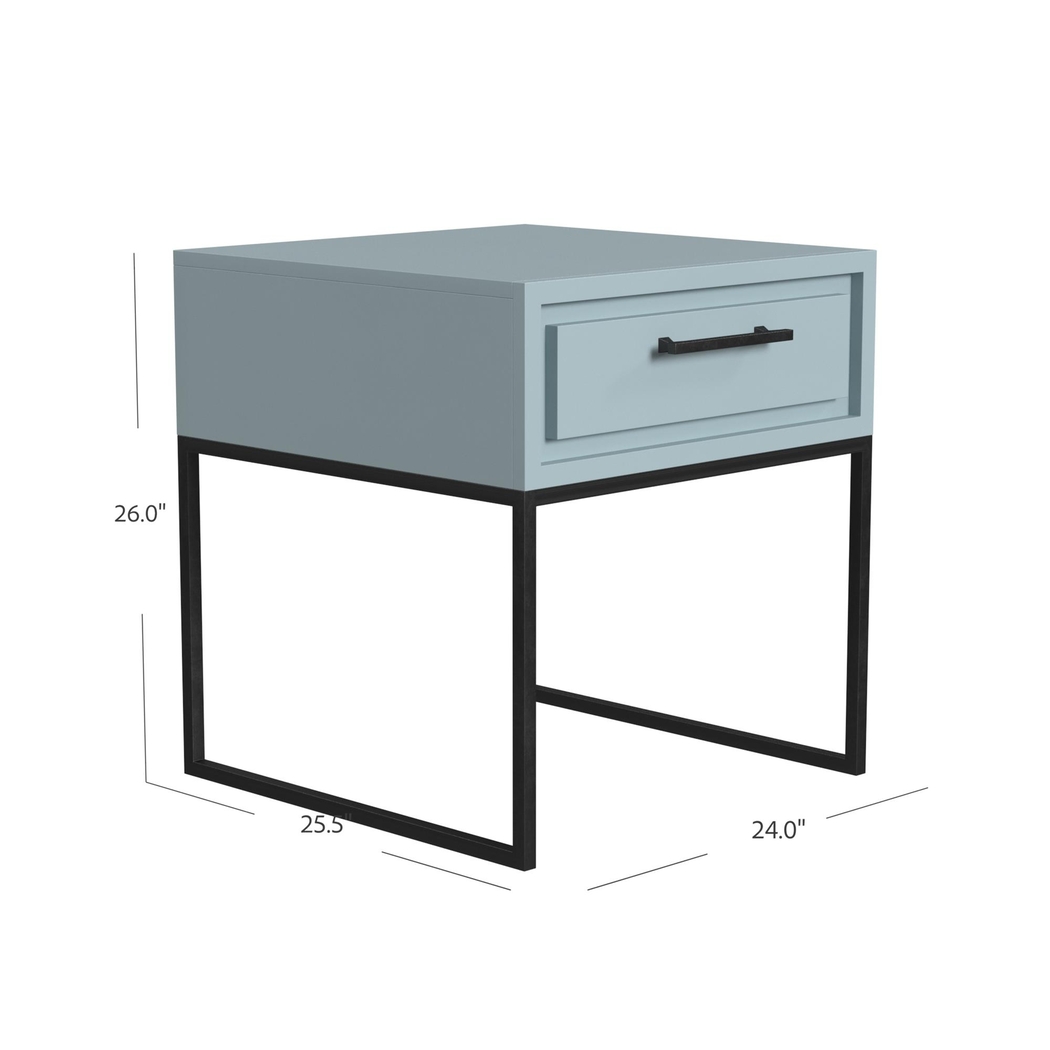 Affton Blue End Table - Thumbnail - Image 7
