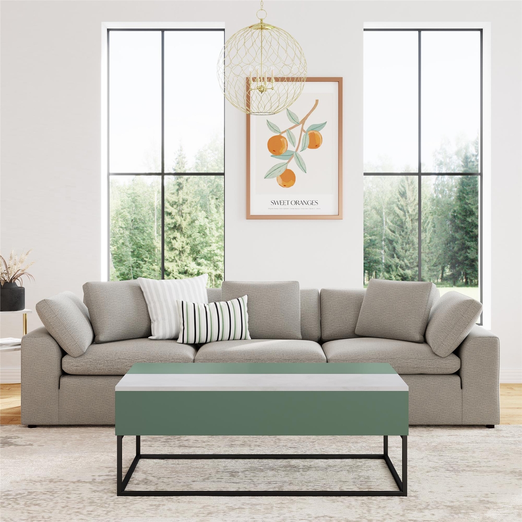 Affton Sage Lift-Top Cocktail Table - Thumbnail - Image 2