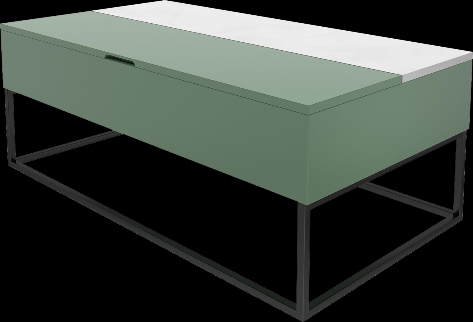 Affton Sage Lift-Top Cocktail Table - Thumbnail - Image 4