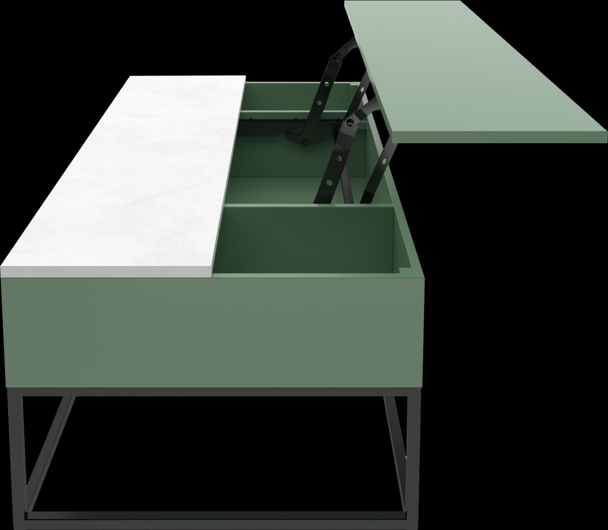 Affton Sage Lift-Top Cocktail Table - Thumbnail - Image 6