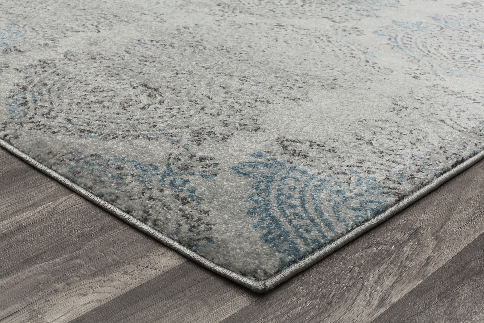 Aftan Blue 5' x 7' Rug - Thumbnail - Image 2