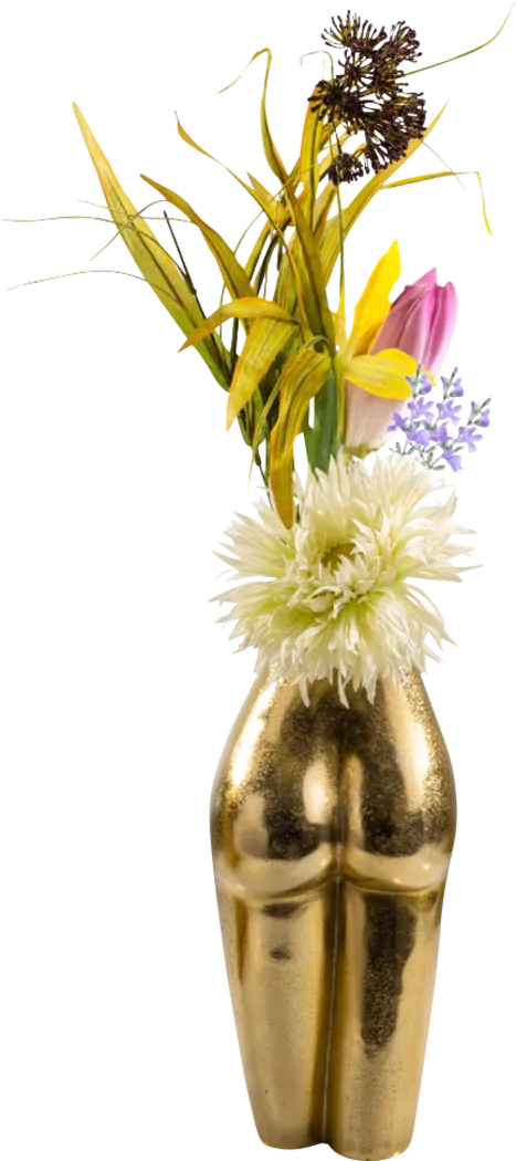 Agak Gold Large Vase - Thumbnail - Image 5