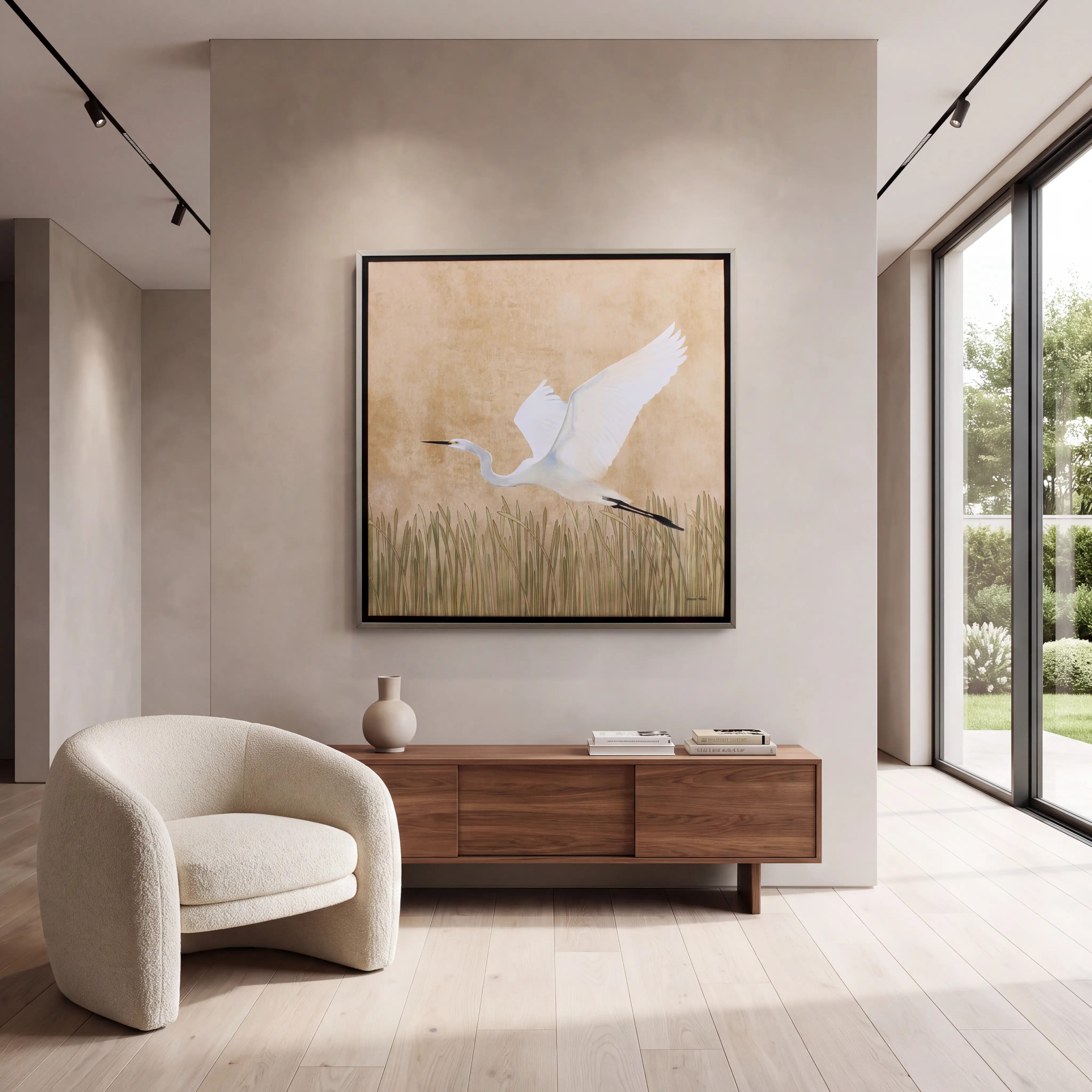 Agapanthus II Beige Artwork - Thumbnail - Image 2