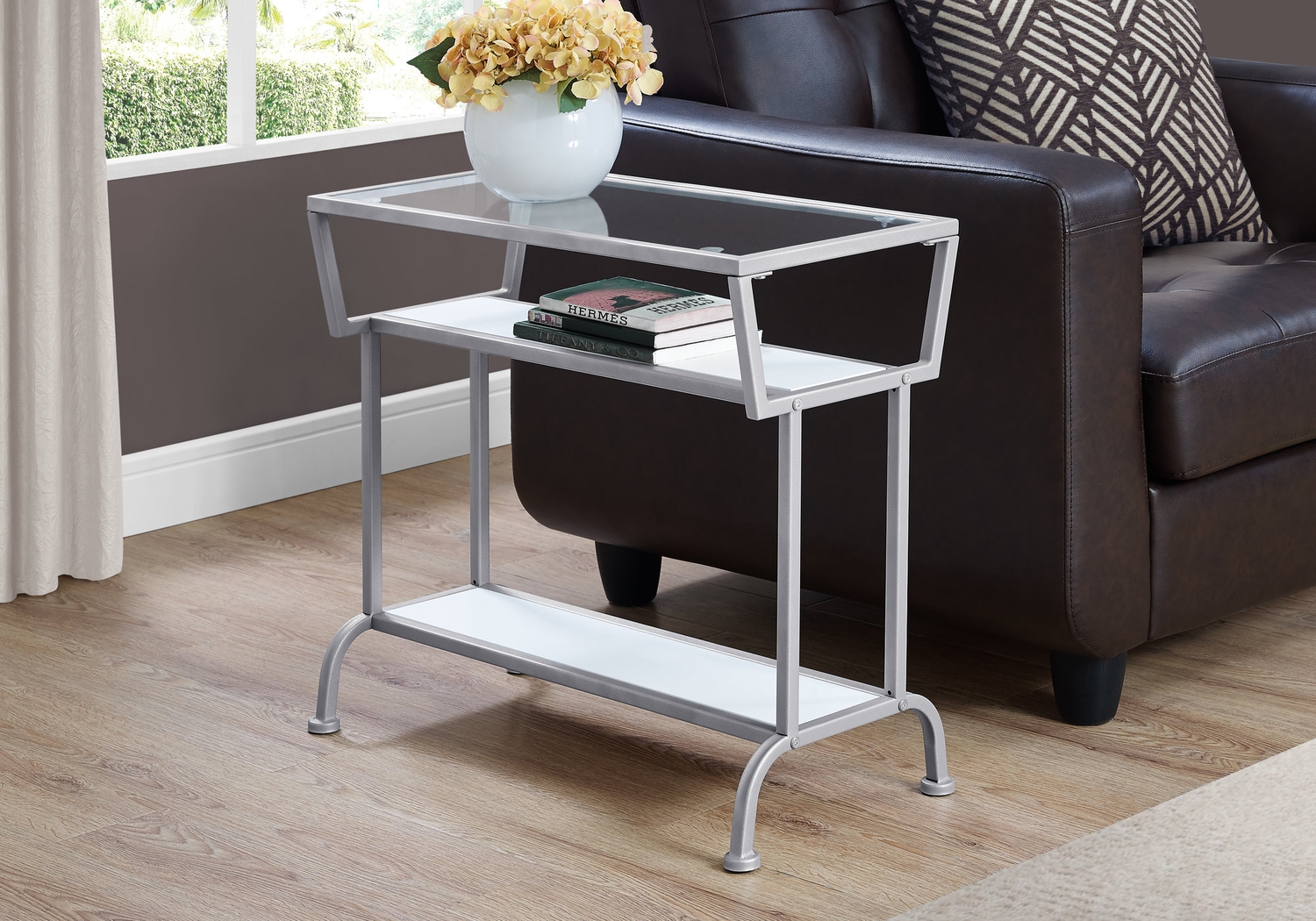 Agarita White End Table - Thumbnail - Image 2
