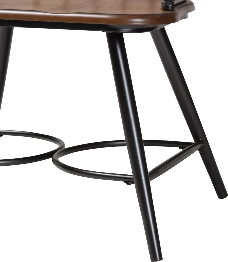 Agavei Brown Arm Chair, Set of 2 - Thumbnail - Image 6