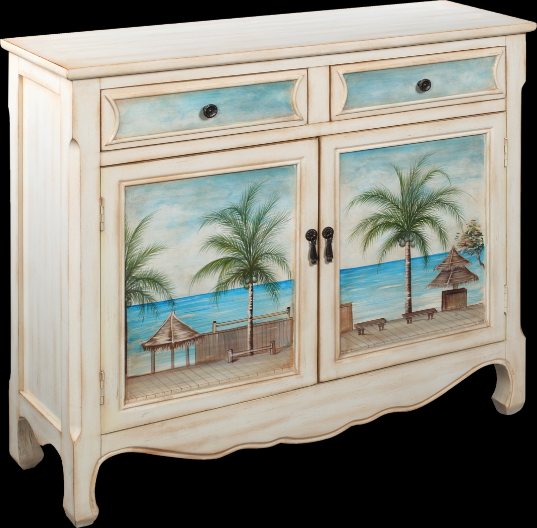 Agawela Cream Accent Cabinet - Thumbnail - Image 1