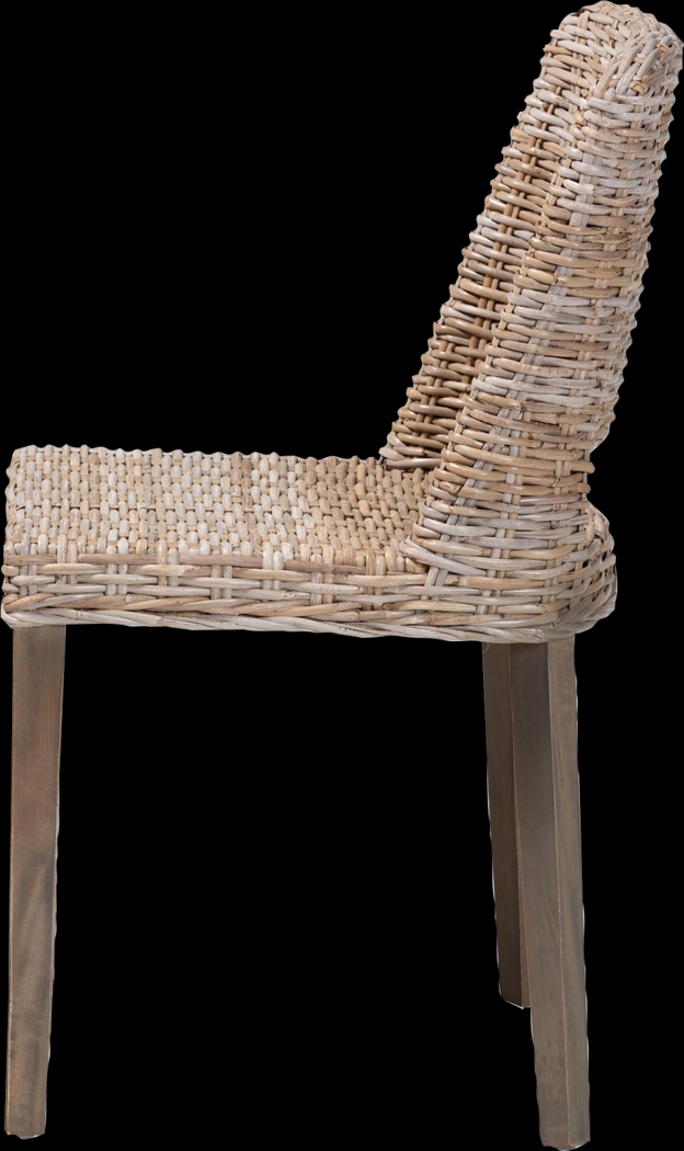 Agimay Brown Side Chair - Thumbnail - Image 5
