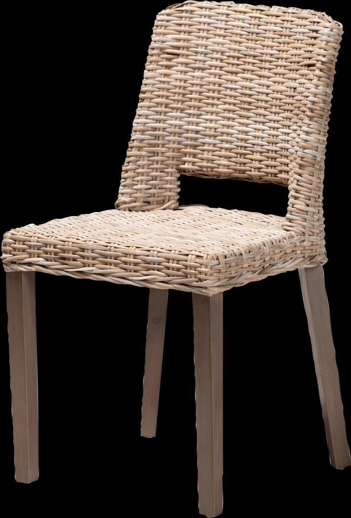 Agimay Brown Side Chair - Thumbnail - Image 1