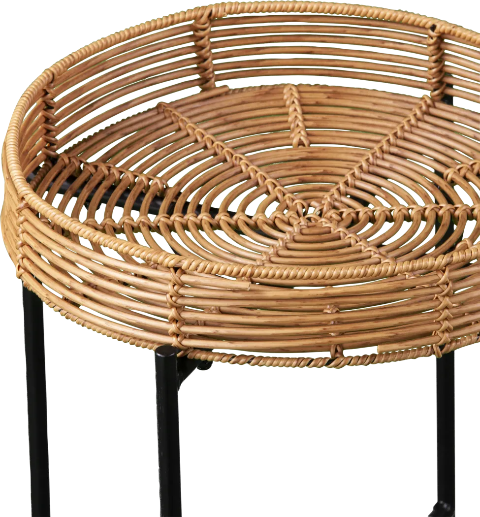 Agincourt Natural Outdoor 3 Pc Bistro Set - Image 5