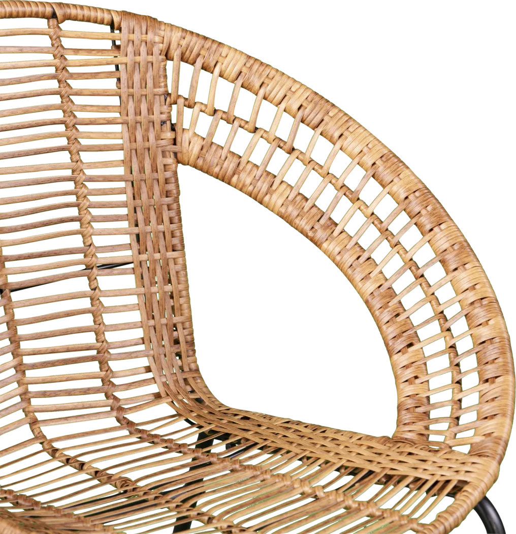 Agincourt Natural Outdoor 3 Pc Bistro Set - Image 8
