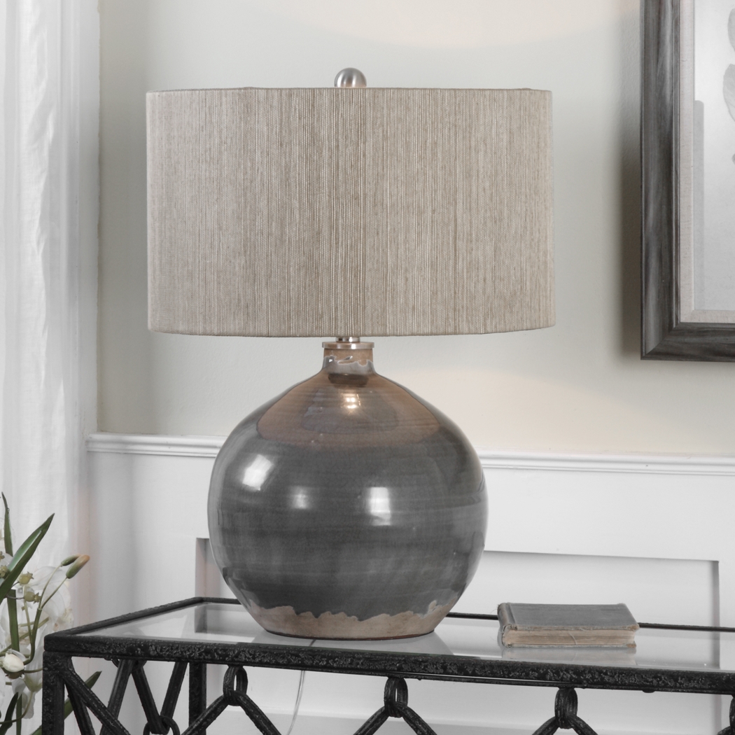 Agnes Alley Gray Lamp - Thumbnail - Image 2