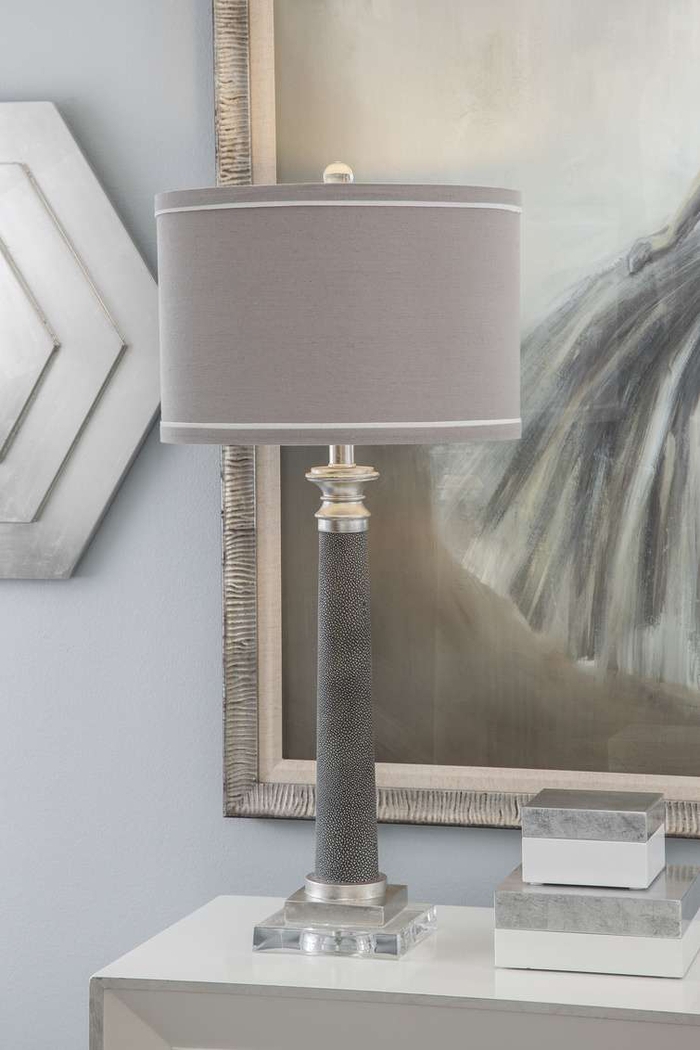 Agnes Way Gray Lamp - Thumbnail - Image 2