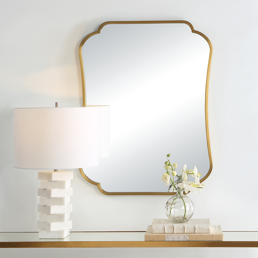Agona Brass Mirror - Thumbnail - Image 3