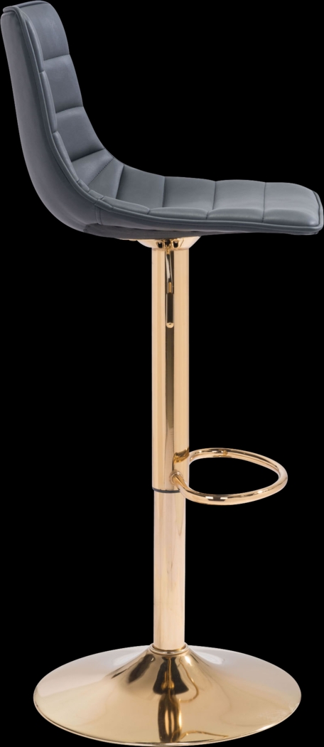 Agrona Black Adjustable Barstool - Thumbnail - Image 2