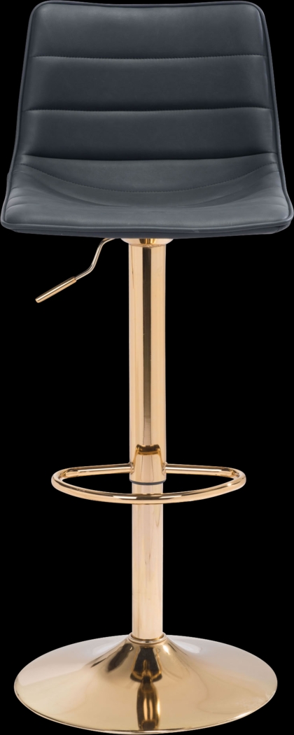 Agrona Black Adjustable Barstool - Thumbnail - Image 3
