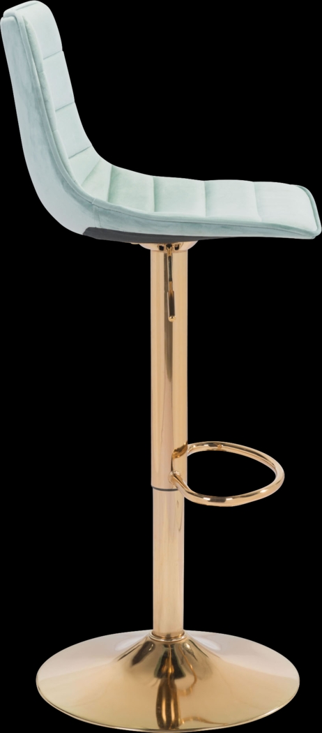 Agrona Green Adjustable Barstool - Thumbnail - Image 2