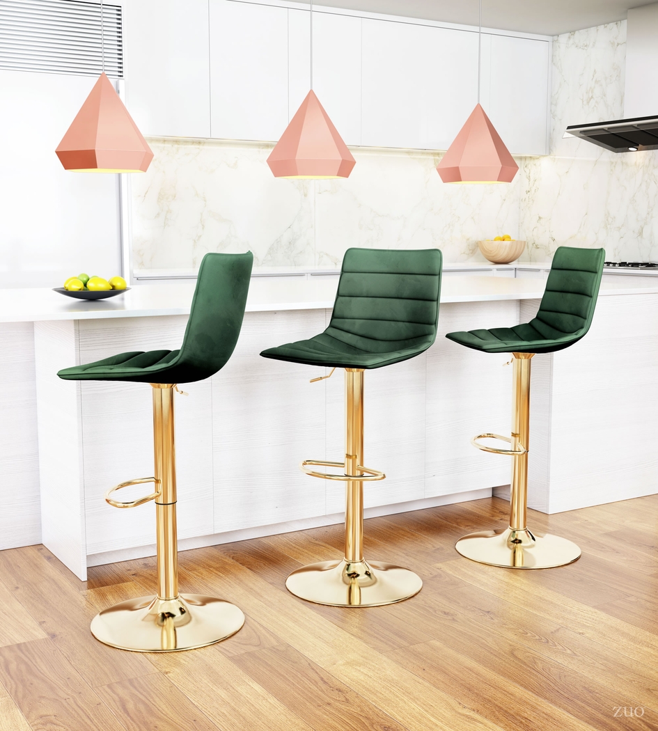 Agrona Green Adjustable Barstool - Thumbnail - Image 6