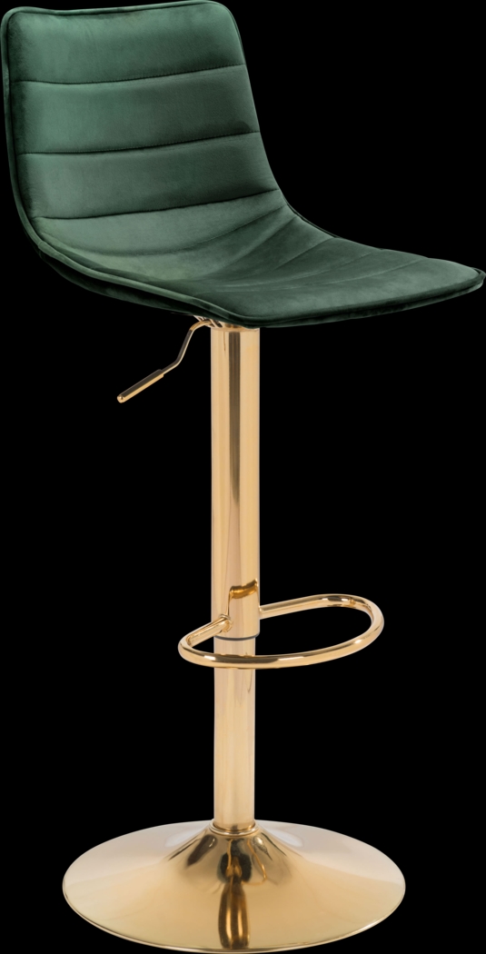 Agrona Green Adjustable Barstool - Thumbnail - Image 1