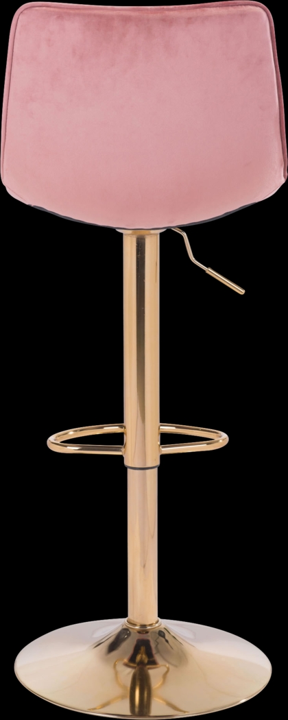 Agrona Pink Adjustable Barstool - Thumbnail - Image 4